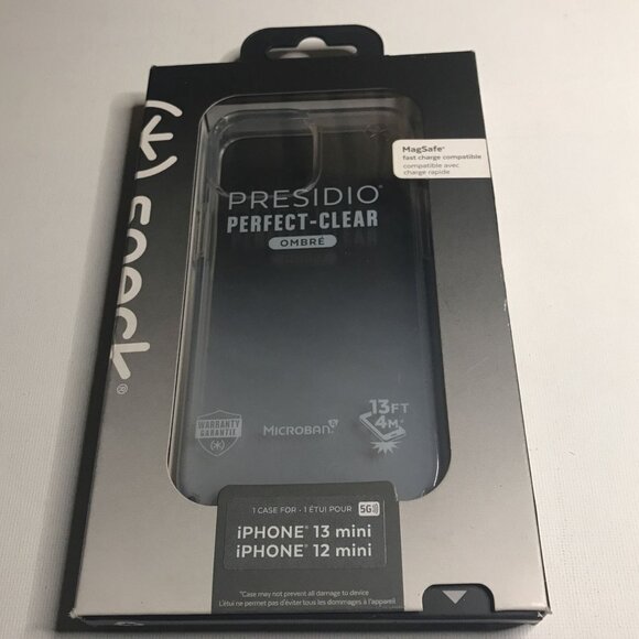 Other - Speck Presidio Perfect-Clear Ombre Hard Shell Case for iPhone 13 mini & 12 mini